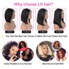 4X4 Short Bob Lace front Wigs Human Hair Straight Natural Hairline 14 Inch Brazilian Remy Hair Wigs Pre Plucked with Baby Hair for Black Women
