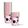 Pink Panda Birthday Party Supplies Set Plates Napkins Cups Tableware Kit for 16