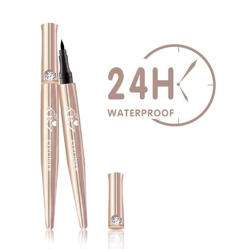 PAUL VALENCE ABZ EYELINER Black Color Waterproof Long Lasting Liquid Eyeliner Pen Smooth Easy To Wear Quick Dry Eye liner Makeup Cosmetics