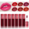 LADYFOX 7 Colors Lip Tint Stain Set, Mini Liquid Matte Lipstick,Moisturizing and Natural Lip Stain, Long-Lasting,Non-Stick Tinta Para Labios, Waterproof and High Pigment Lip Makeup