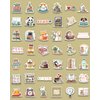 100 Pcs Book Stickers for Kindle, Bookish Reading Stickers for Water Bottle Laptop, Book Lovers Stickers Gifts for Kids Teens Adults