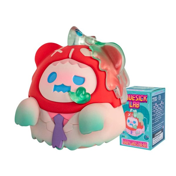 BEEMAI Ghost Bear Lovesick Lab Series 1PC Random Design Cute Figures Desktop Ornament Collectible Toys Birthday Gifts