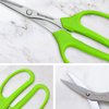 Messermeister 6-Inch Culinary Scissors, Green - All-Purpose Kitchen Scissors - 2Cr13 Stainless Steel & Nylon Slip-Resistant Handles