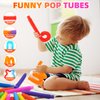 30 Pack Pop Tubes Sensory Toys, UrChoice Fine Motor Skills & Learning for Toddlers, Fidget Toys and Party Favors for Kids