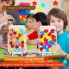 2 Pack Star Jar Reward System for Kids - Magnetic Stars & Hearts Behavior Incentive Jar for Potty Training Boys Girls, Classroom & Home Use - Reusable Motivational Reward Jars(Star+Heart)