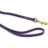 J&J Dog Supplies Biothane Dog Leash, 1/2" Wide by 6' Long, Purple