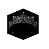 Kamirola Crystal Princess Crown Tiaras for Women and Girls,Crystal Headbands for Bridal Halloween Costume and Birthday Party (KC Gold+Black)…