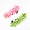 DNHCLL Rose Flower Crown Fake Flower Crowns Headbands For Women Girl Rose Floral Head Piece Hair Crown Pet Headband Flower Wreath (Pink)