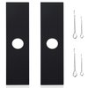 AMTHKNO 2-Pack AEB0800 8" X 2", 1" Center Hole Edger Blade Compatible with EGO 56V Edger Models EA0800/ME0801/ME0800