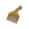1 Pack Sandalwood Hair Pick Wide Tooth Hair Comb Hair Beard Pick Comb Wooden Hair Comb Afro Pick Lift Comb