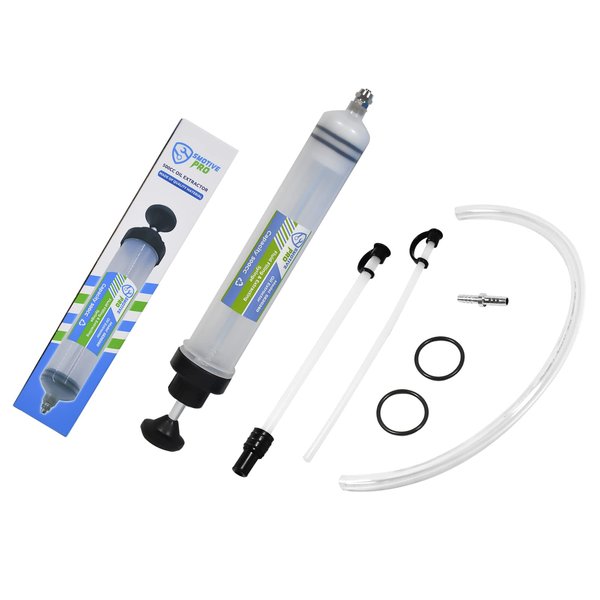 SMOTIVEPRO Engine Oil Extractor Pump Brake Fluid Extraction Syringe Vacuum Filling and Extracting Pump Capacity 500CC