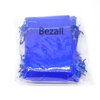 Dealglad® 100pcs Drawstring Organza Jewelry Candy Pouch Party Wedding Favor Gift Bags (6x8, Royal Blue)