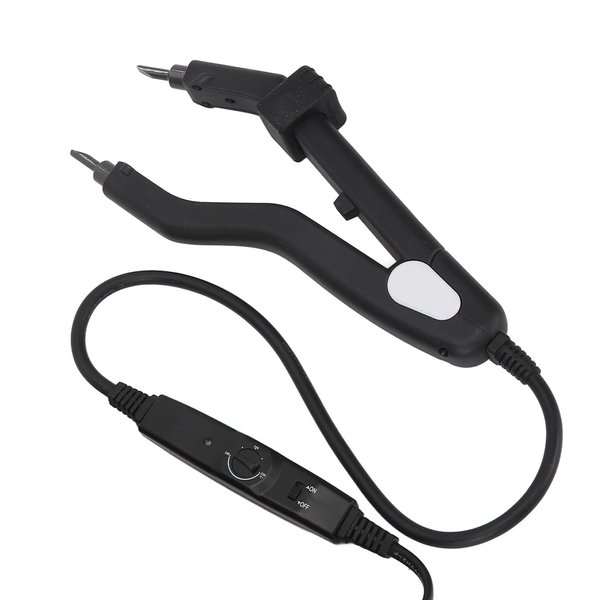 Fusion Hair Extensions Tool, Temperature Change Professional Even Heating Fusion Heat Iron Connector Easy To Clean Stylish For Hair Salon (US Plug)