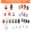 Eunvabir Halloween Wind Up Toys for Kids, 12 PCS Halloween Party Favors Assorted Small Funny Jumping and Walking Clockwork Toys for Gifts Prizes and Goody Bag Fillers for Boys & Girls