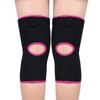 Bezioner Knee Pads Volleyball,Thick Sponge Anti-Slip,Dance Knee Pads for Women Yoga Basketball Football Youth Girls Black and Pink L