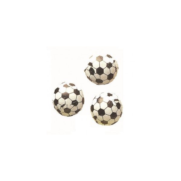 Chocolate Foil Soccer Balls (1 Lb - Approx 83 Pcs) by Niagara Chocolates