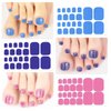 YECIRALA 20 Sheets 440 Pcs Solid Toe Nail Polish Stickers Self Adhesive Toe Nail Stickers Full Nail Wraps Toe Nail Polish Strips Toenails Stickers Decals For Women Girls Gel Nail Strips Stick On Nails