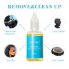 2 Bottles Tape in Remover for Hair Extensions Lace Glue Remover Gentle on Skin, No Greasy, Easy to Clean