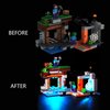 BRICKSWAN Led Lighting Kit for Lego 21166 Zombie Cave- Compatible with Lego Building Blocks Model- Not Include Lego Set(RGB Voice-Control Version)