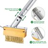 ROSTIUTE Paver Weed Removal Tool, Patio Sidewalk Weed Crack Remover Puller for Pavers, Crack and Paver Deck Crevice Weeder Cleaning Weeding Tool