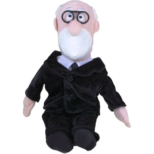 The Unemployed Philosophers Guild Sigmund Freud Doll - 11" Soft Stuffed Plush Little Thinker