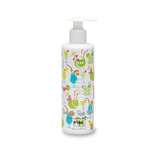 Primal Elements Moisturizing Lotion, Pineapple Rum Splash, 8 Ounce (1 pack)