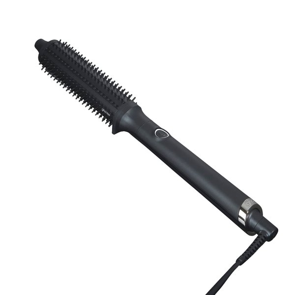 ghd Rise Hot Air Hair Brush ― Professional Volumizing Blow Dryer Curling Brush to Dry Hair for Maximum Lift with Safer-for-Hair Optimum Styling Temperature ― Black