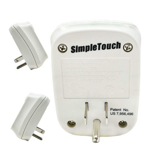 Simple Touch C30004-Single Original Auto Shut-Off Safety Outlet, 30 Minute Setting for Curling and Flat Iron Hair Straightener