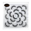 False Eyelashes Natural Look Synthetic Fibers Long Big Eyelashes Lashes Pack 10 Pairs by PANLOPU (B07-15x18x15mm)