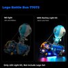 Rorliny LED Lighting Kit Compatible with Lego Fortnite Battle Bus 77073 (No Lego Models), Creative Light Set Compatible with Lego 77073