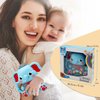 BFSHMYS Musical Toys for Toddlers 1-3, Lion Baby Piano Light Up Musical Toys 12-18 Months Baby Girl Toys, Toddler Early Education Birthday Baby Girl Gifts for 1 2 3 Years Old (Elephant)