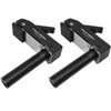 2 Pack 3/4 Inch (19mm) MFT Bench Dog Clamps, Aluminum Alloy Hold Down Clamps for Woodworking with Quick Release, Adjustable Benchtop Clamps for Secure Workholding and Versatile Use