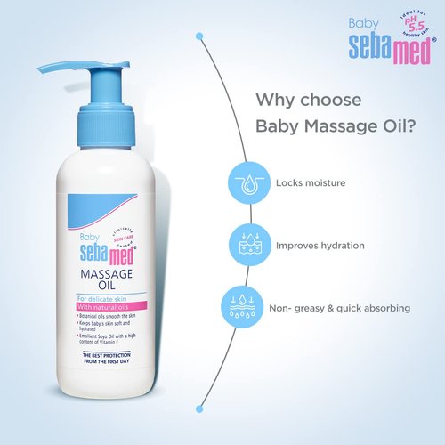Sebamed Soothing Baby Massage Oil (150ml)