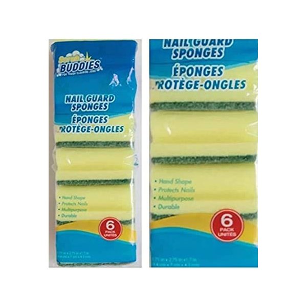 18 Durable Sponge Scrubbers Great for Dishes, Sinks, & Counter Tops Sponge (3)