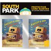 South Park Premium Card Sleeves | 100 Card Protector Sleeves | 64mm x 89mm Oversized Sleeves Fit Standard Size Playing Cards & Collector Cards | Cardsleeve Back Artwork Featuring Awesom-O Robot