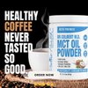 Keto Zone MCT Oil Powder | Coconut Cream Flavor | 30 Day Supply | 75/C8 25/C10 | 0 Net Carbs | All Natural Keto Approved For Ketosis |