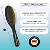 Chris Christensen Dog Brush, 20 mm Oval, Wood Pin Series, Groom Like a Professional, Real Wood Pins, 100% Static-Free, Redistribute Natural Oils into Coat, Reduces Painful Pulling, Small