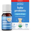 USDA Organic Baby Probiotic Drops for Infants | Helps with Colic, Reflux, Gas & Constipation Relief | Digestion & Immune Support for Newborns + | Ages 0-24 Months, Liquid Probiotics for Babies