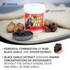 Umeken Black Garlic EX - Fermented Concentrate with Vitamin B, Allicin, Amino Acids, Pack of 2, 6 Month Supply, (6.4oz) (180g)