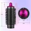 YTCHYYSK Round Volumizing Brush Rose and Filter Cleaning Brush for Dyson Airwrap Hair Styler Limp Flat Hair Volumizer Attachment Tool, Part No. 969489-01 970750-01