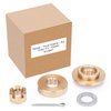 VIF Jason Marine Propeller Installation Hardware Kits fit Yamaha Outboard Propeller, Thrust Washer/Spacer/Washer/Nut/Cotter Pin Included (60-85hp)