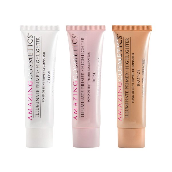 AmazingCosmetics Illuminate Primer & Highlighter 1.7 oz Rose