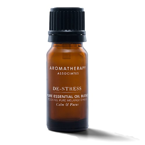 Aromatherapy Associates De-Stress Pure Essential Oil Blend. Premium Undiluted Blend to Clear The Mind. Hand-Crafted with Frankincense, Chamomile and Petitgrain (0.33 fl oz)