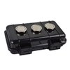 kaguster Magnetic Key Holder Waterproof Magnetic Stash Box for GPS Trackers Hide a Key Outside Magnetic Key Box Under Car GPS Tracker Holder Case - Hide Your Items Anywhere (Plus, Black)