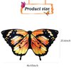 IROLEHOME Kids Butterfly-Wings Costume for Girls Fairy-Wings Toddler-Dress-Up Headband-Mask Butterfly Toys Party Favors Gifts