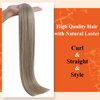 Full Shine Utip Hair Extensions Human Hair Blonde Hair Extensions 14inch U Tip Fusion Hair Extensions Remy Hair 40g 50s 0.8g/s Extensions Human Hair Natural