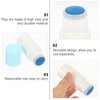 Sponge Head Bottle Applicator Bottle 10Pcs 20ml Sponge Head Applicator Bottles Bottle Refillable Bottles Graffiti Mop Empty Bottle for Home Travel Travel Containers