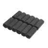 36 Pieces Foam Sponge Hair Rollers - Soft Sleeping Hair Curlers Flexible Hair Styling Curlers Sponge Curlers for Hair Styling (Black)