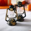DPWOUM Miniature Lamps for Dollhouse,Doll House Retro Oil Lantern Dollhouse Accessories Scene Ornaments Dollhouse Miniature Scene Model Hurricane Lantern Kerosene Lamp Furniture Decoration