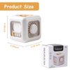 JWISLAND 6 in 1 Busy Cube Toys for 1 Year Old Boy, Busy Learners Activity Cube for Toddlers 1-3, Car Travel Sensory Toys for Fine Motor Skills, Birthday Gift for Boys and Girls